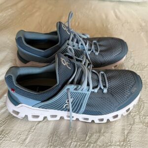 On Cloud Blue Athletic Shoes
